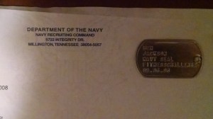 Navy SEAL Event Dog Tag